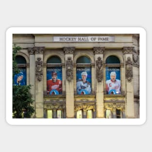 Scenes From Downtown Toronto - Hockey Hall Of Fame © Sticker